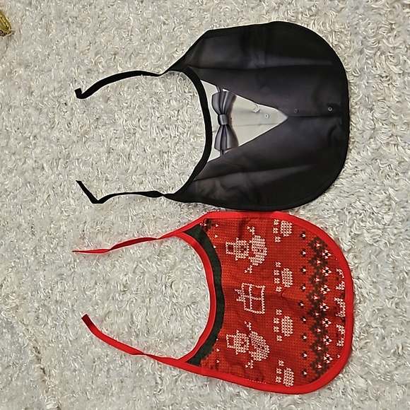 NWT Festive Dog Dress-Up Bibs - Picture 3 of 6